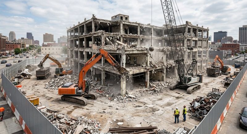 Apartment Demolition in Houston, TX
