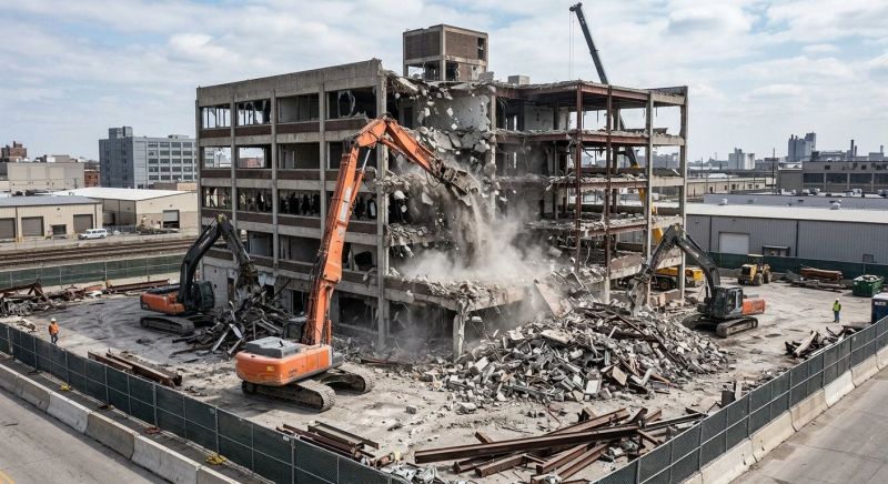 Warehouse Demolition in Houston, TX