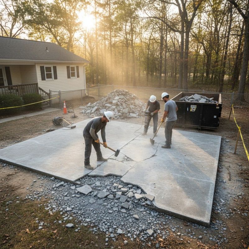 Concrete Floor Removal in Bergen County, NJ