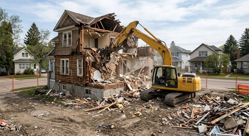 House Wrecking in Sacramento, CA