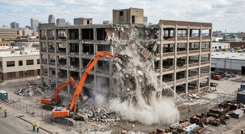 Industrial Demolition in Katy, TX