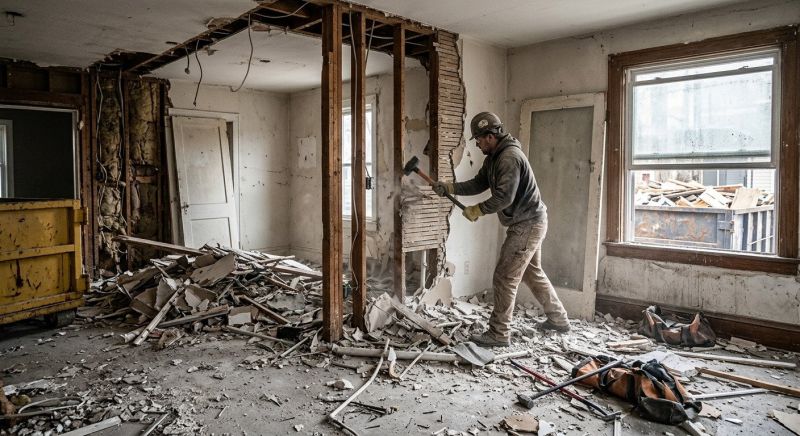 Interior Renovation Demolition in Frederick, MD
