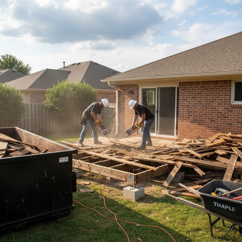 Porch Demolition in Sacramento, CA